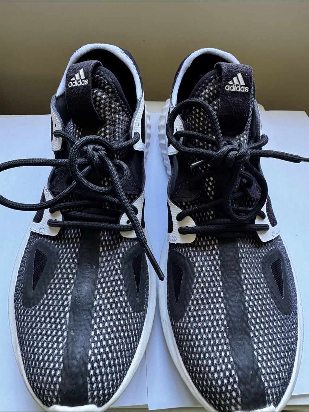 Women's Adidas Run Lux Clima sneakers black and white